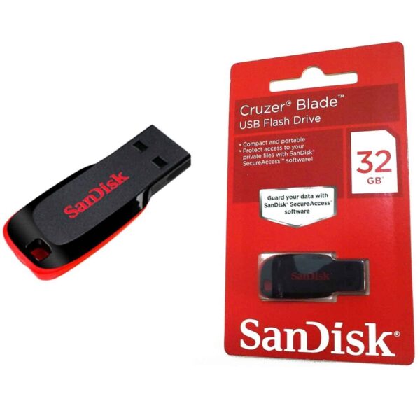 Sandisk 32 GB Flash Disk Ultra Fit USB 3.1 Flash Drive - Image 2