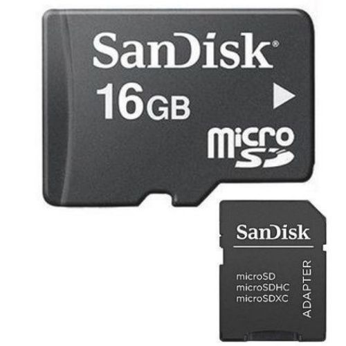  SanDisk 16GB microSD Card : Electronics