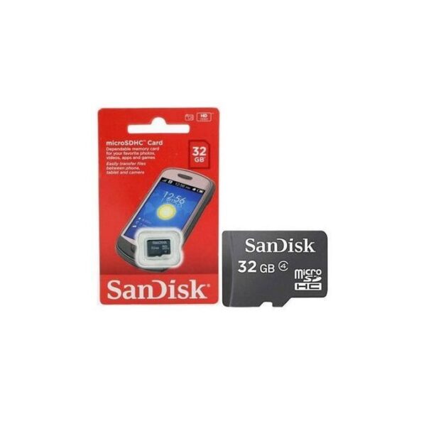 Sandisk Micro SD Card 32GB Standard - Black