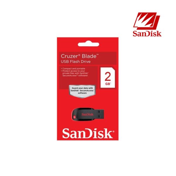 Sandisk Cruzer Blade USB 2 GB Flash